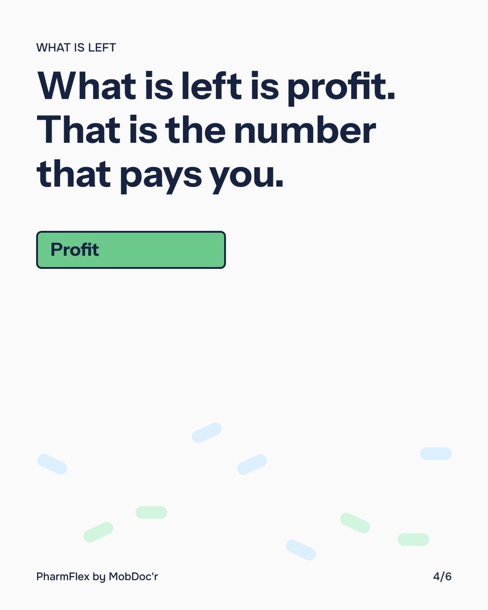 Pharmflexng's tweet photo. What is left pays you. Track profit, not just sales. #PharmFlex #KnowYourNumbers #nigeriapharmacy https://t.co/3CLV7xkvM1