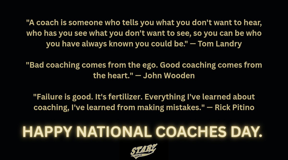 StarzGoldAPI's tweet photo. Thanks to all the Coaches that take the field with us and collaborate to make this Starz family great. We Love You. We Appreciate All You Do. 💫 https://t.co/XHWSOEHfbt