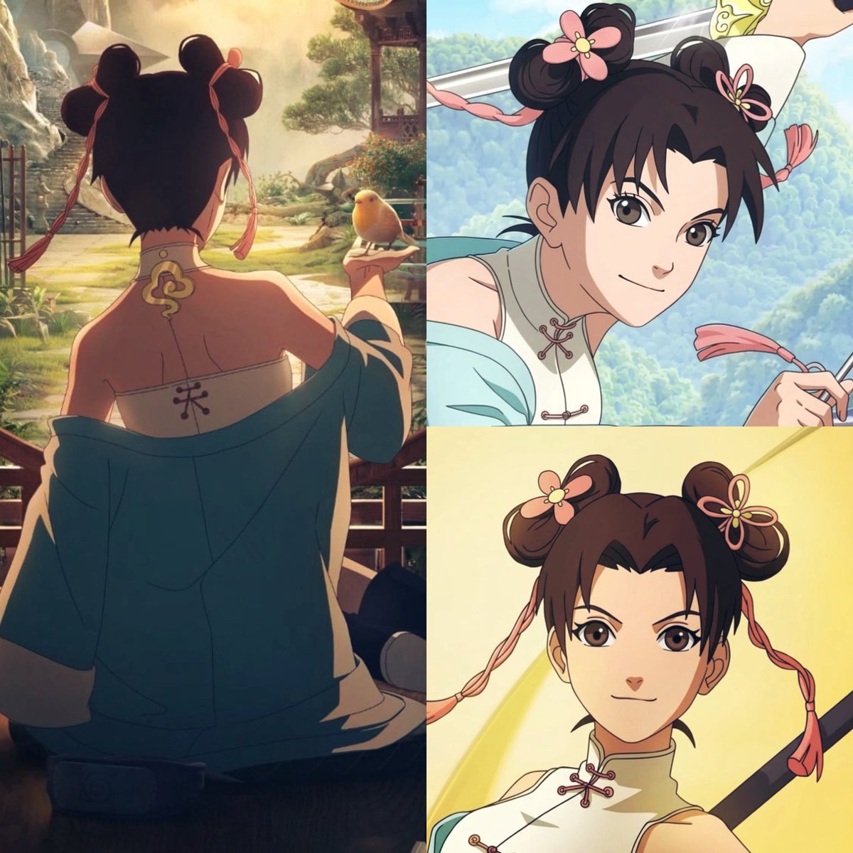 ariikuchiss's tweet photo. tenten fandom is sooo blessed by naruto mobile they feed us her best content and provide the justice she deserves … she literally looks like a princess in every illustration or animation of theirs im eternally grateful 😭💗 https://t.co/IGN2vGpcV0