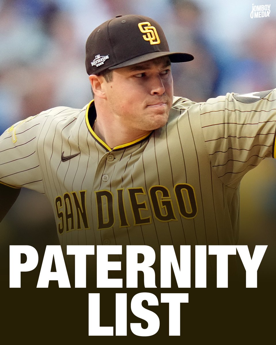 TalkinBaseball_'s tweet photo. Mason Miller has been placed on the Paternity List ahead of tonight's do-or-die Padres game https://t.co/K89p0WNoPv