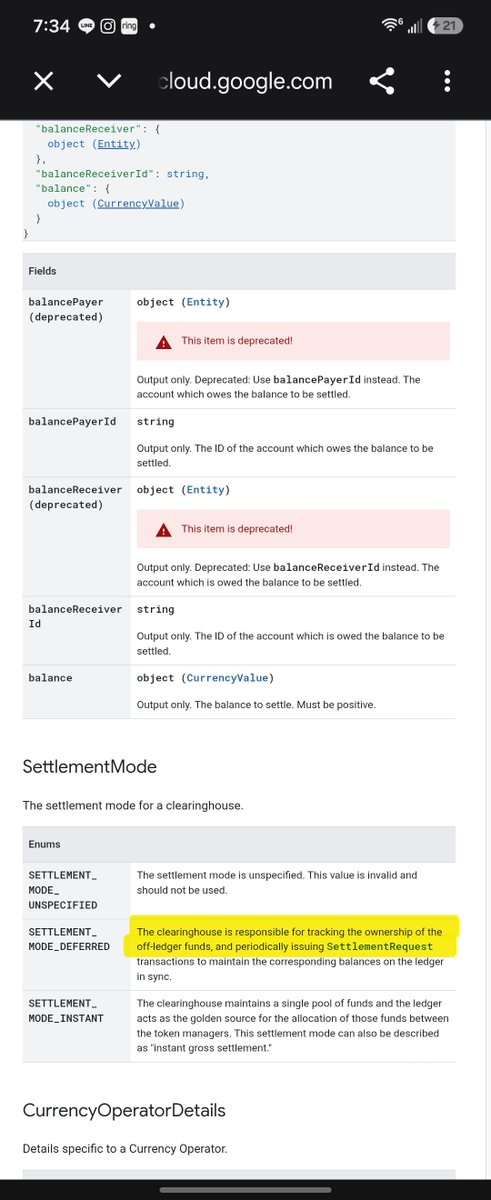 juicemanaboutit's tweet photo. GOOGLE x $QNT Confirmed?!!👀

Google’s GCUL (Google Cloud Universal Ledger) docs show a setup where the real money can stay offledger, while a clearinghouse keeps the tokenized balance on GCUL in sync.
TLDR; BMO (Major 🇨🇦 Bank) built its tokenized cash/deposit platform with CME (worlds largest derivatives marketplace) + Google Cloud.

Then BMO joined TCH and said the TCH network extends those capabilities into a shared clearing and settlement network.

And who did TCH choose for that network’s interoperability + orchestration layer?
💥💥💥💥Quant💥💥💥💥

Oh, and Quant already has a GCUL connector built and ready.💥

Earlier today I exposed the connection between TD  x Quant, and now I gift BMO x Google x Qnt 🫡 Two major Canadian Banks and Google. Breadcrumbs are insane with Quant.