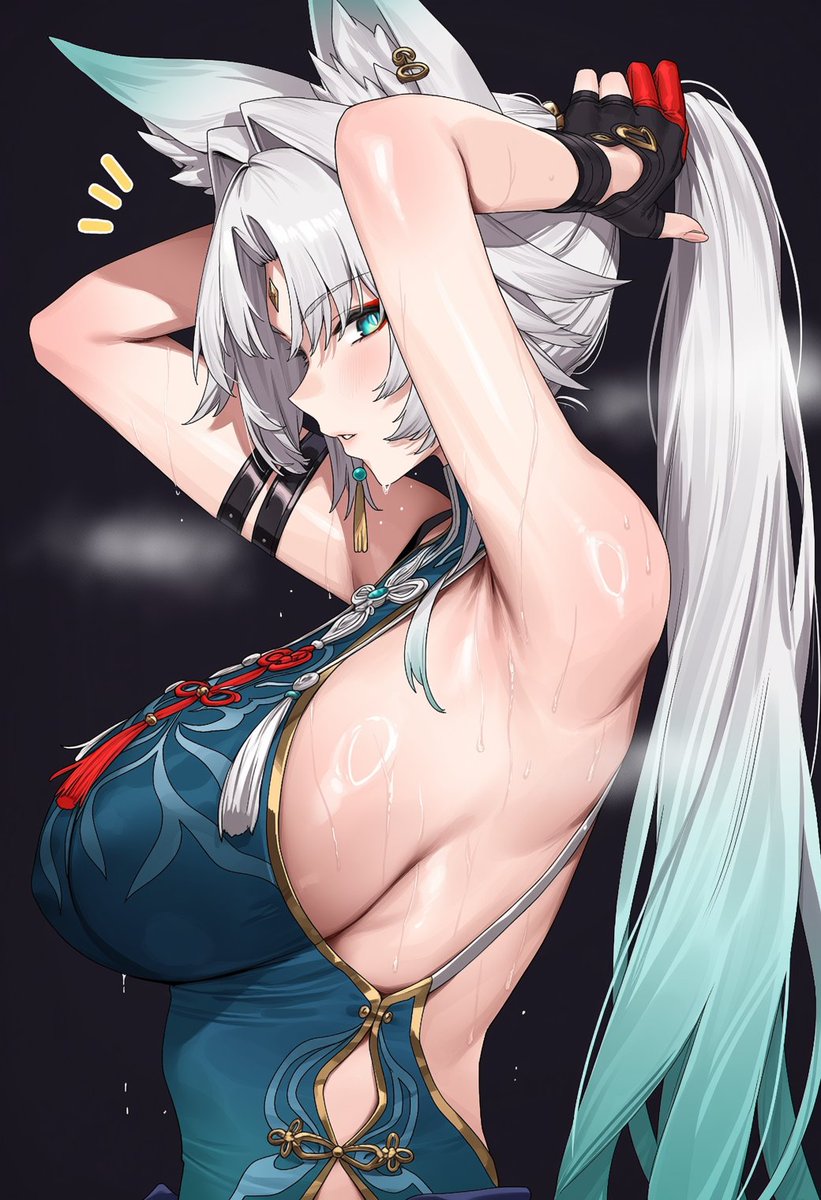 MaricolliAI's tweet photo. Feixiao after exercise 💦

#スターレイル #HonkaiStarRail https://t.co/opcLX1weX3
