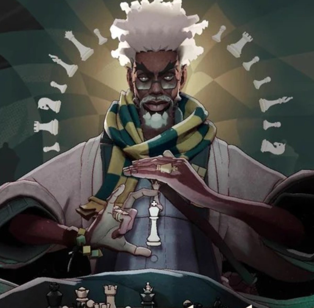 OgundimuFist's tweet photo. First the white pawn moves, black pawn next, and only then can the king move https://t.co/fkRCfhTV8f