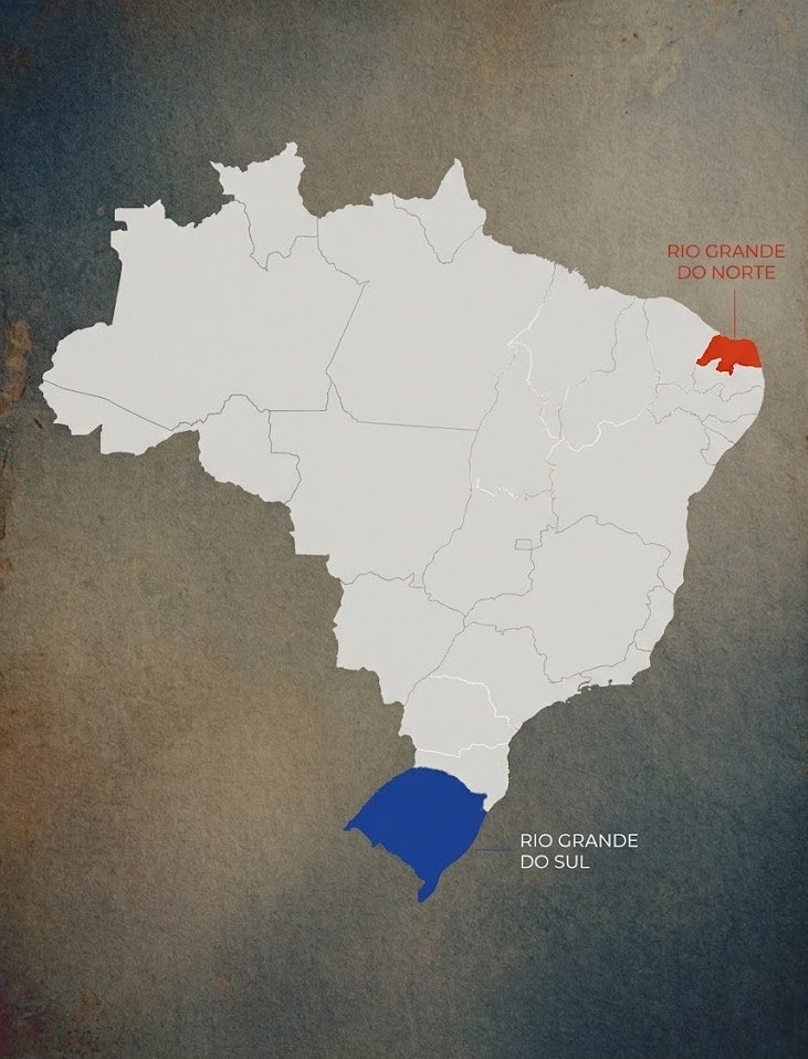 chequeibrasil's tweet photo. 🚨URGENTE: Rio Grande do Norte lidera aumento da criminalidade no país, enquanto Rio Grande do Sul registra a 2ª maior redução. https://t.co/6HEbbstU6i