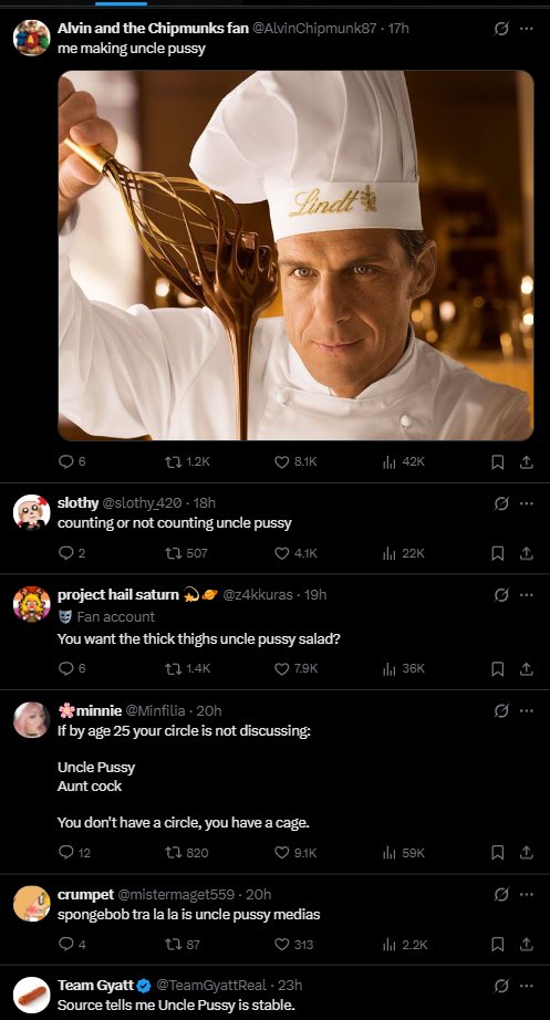 sighnapss's tweet photo. did i upgrade to the unclepussy algorithm or what cus like 😭 https://t.co/oa1AafO0bD