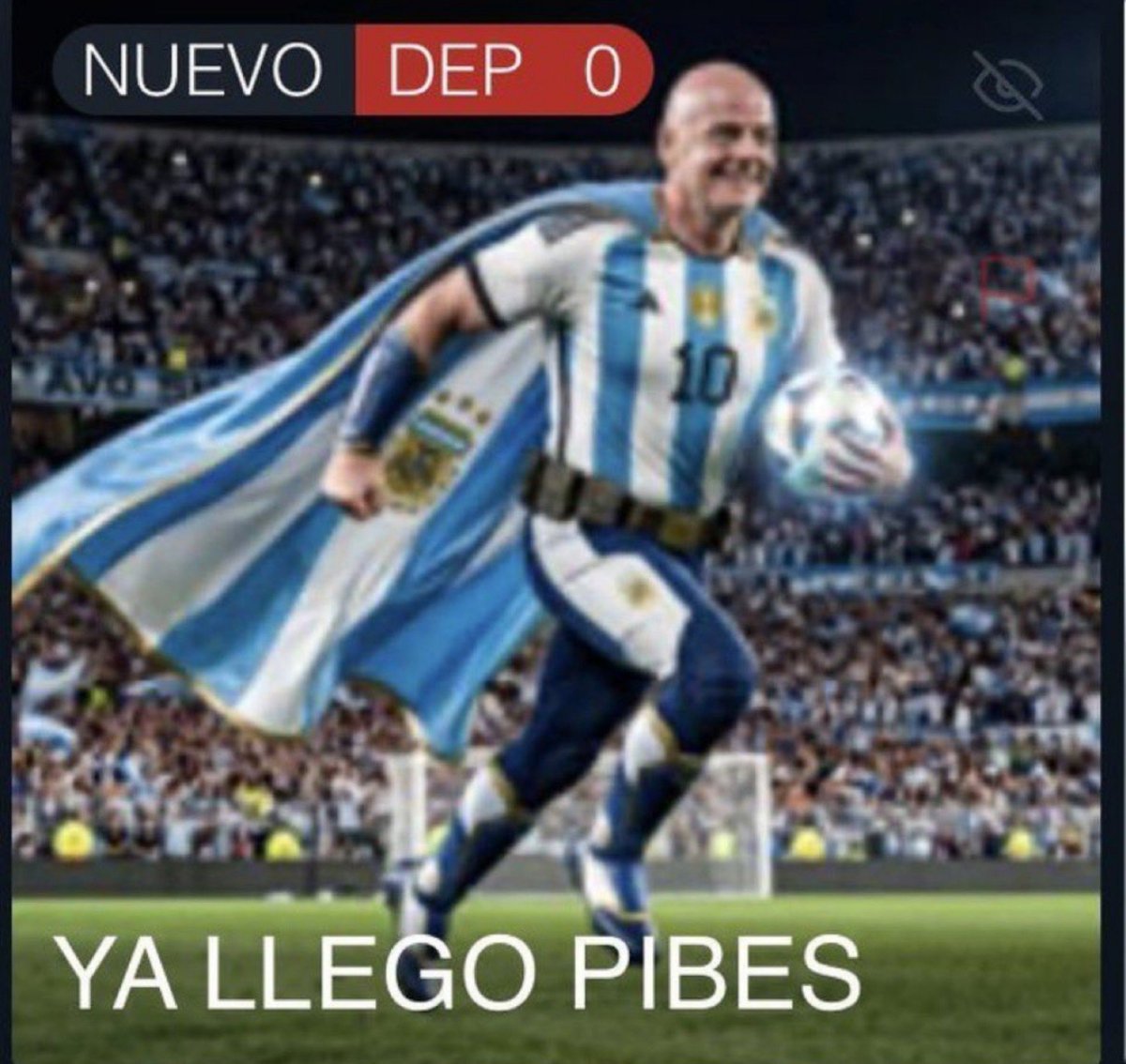 Paralyticss's tweet photo. Penal para Argentina https://t.co/3kZkshQ61S