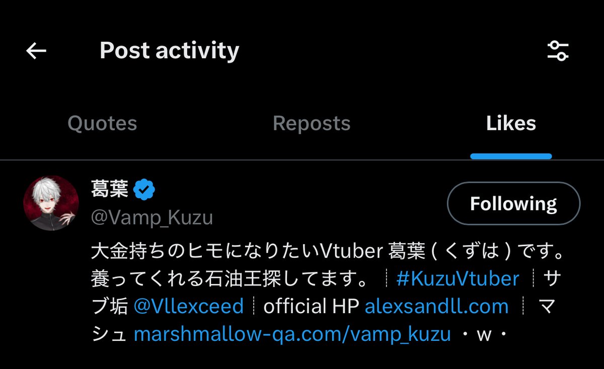 AinaSabrinaaa's tweet photo. ありがとう葛葉さん! !  嬉しいわーー https://t.co/M7ZKKSHHiY
