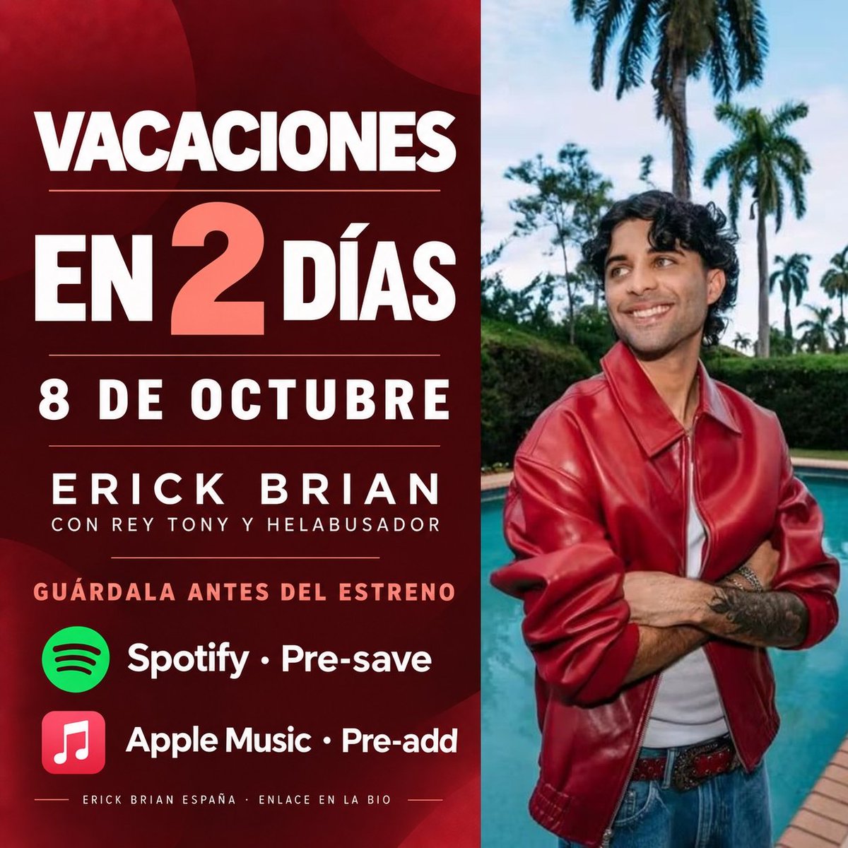 erickbrespana's tweet photo. Arrancamos con el nuevo tema de nuestro bello @ErickBrianColon "VACACIONES" justo a los Titis ⛱️⛵🔥🥰 https://t.co/biSv1SLqQU
