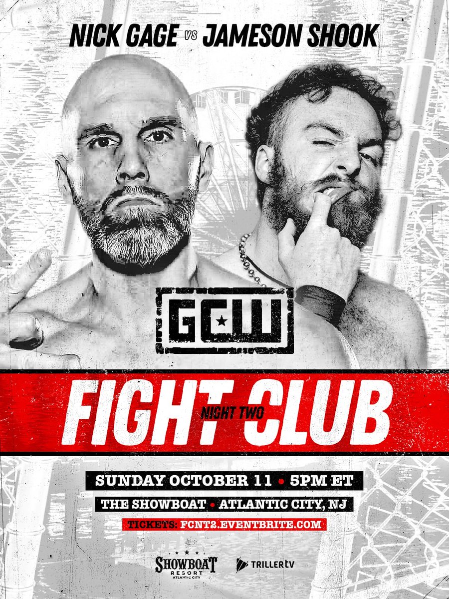 thekingnickgage's tweet photo. This weekend im feeling violent and i have violent tendencies it is what it is

atlantic city gcw lets go https://t.co/UZx1wAnunJ