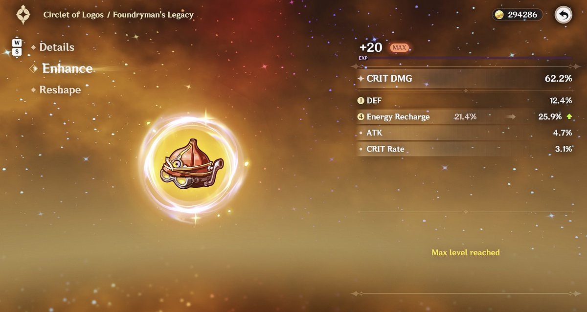 lui_godly's tweet photo. There calling it the worst artifact roll luck ever

#GenshinImpactㅤ https://t.co/SUDp6FWbML