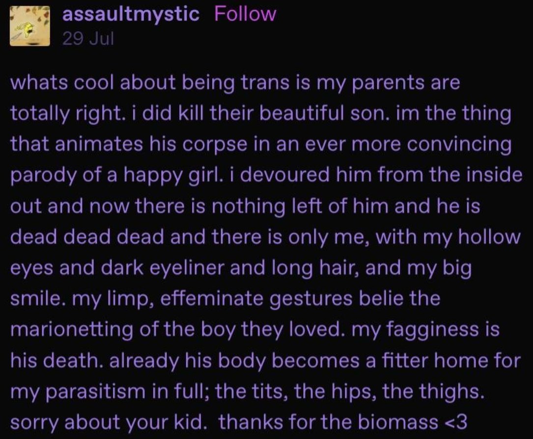 AlcalinoO_o's tweet photo. I'm trying to be understanding of my parents thoughts and emotions regarding my transition, but if they keep pushing it Imma just send this to the family GC and watch Rome burn https://t.co/tVKoHTRjA3