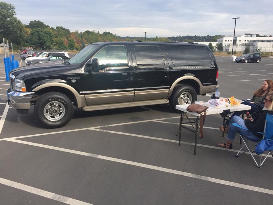 mike_cervellino's tweet photo. Then, 2017, and now 2026 #Tesla #Cyberbeast #Cybertruck #Ford #Excursion https://t.co/EipIP3shny