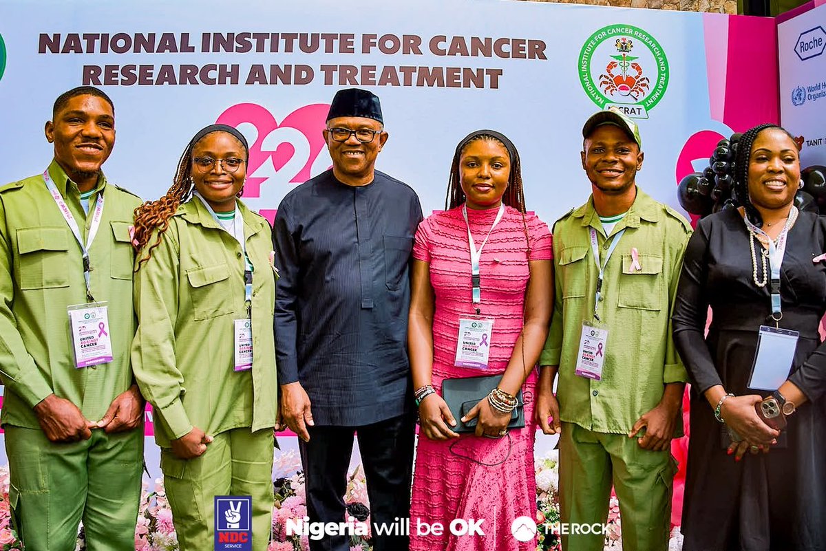PeterObi's tweet photo. Today, I was surrounded by cancer survivors, and the encounter was deeply moving. Their presence reminded me what is at stake in cancer care. Behind every statistic is a Nigerian whose survival should never depend on wealth or the ability to travel abroad.

Cancer care should not be a privilege reserved for those who can afford it. Nigeria needs at least five fully equipped, specialised cancer centres in each of its six geopolitical zones, alongside stronger prevention, screening, early detection, research and affordable treatment.

The goal is simple: no Nigerian should die because care is too far away, diagnosis came too late, or treatment is unaffordable. The survivors reminded me that behind every policy are human lives and the hope of a longer life.

Healthcare is not a luxury. Survival should not depend on geography or income.
Cancer care should not be a privilege. It should be a right.

A New Nigeria is POssible. -PO