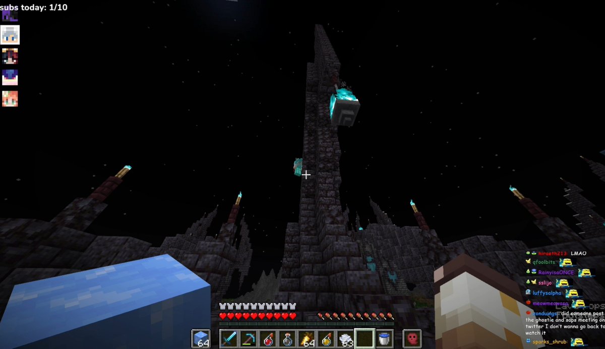 stalker_yara's tweet photo. // soulsmp spoiler 

pov you're a speedrunner on smp https://t.co/r28m9LJBfu