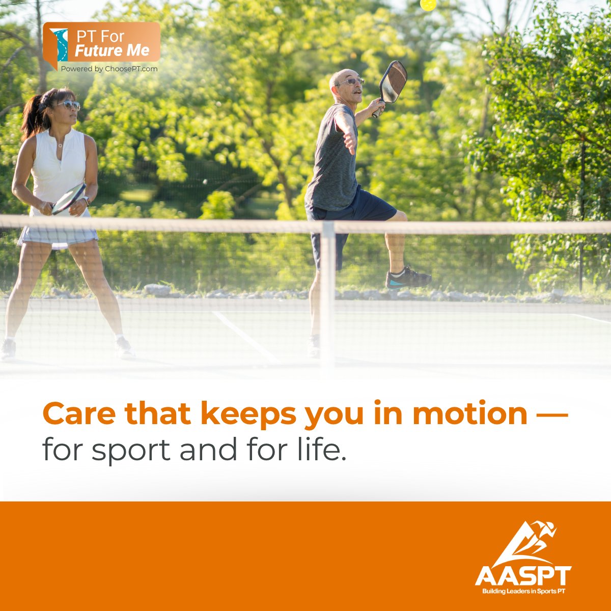 Choose_PT's tweet photo. Sports physical therapists help you recover, perform better, prevent injury, and stay moving – on the field, in the gym, and beyond.
Learn more: https://t.co/9ze6pps69a
#ChoosePT #PTMonth @aaspt_apta https://t.co/777cwaU8F4