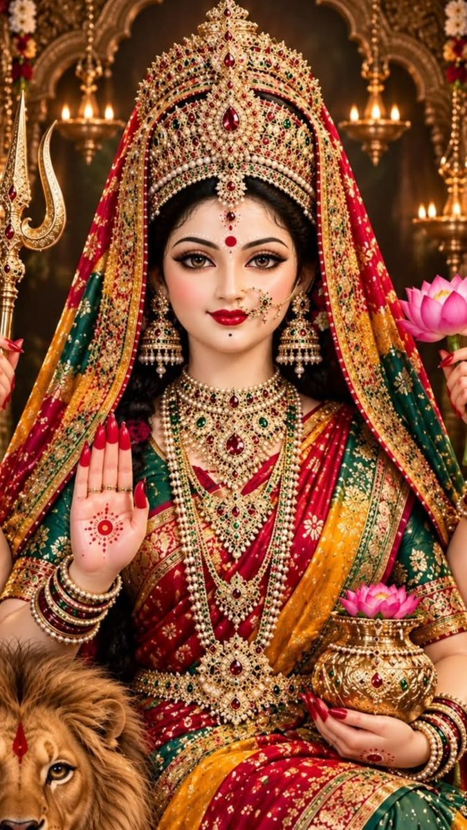 Malvika2025's tweet photo. Jai maa https://t.co/izsjnikmkM