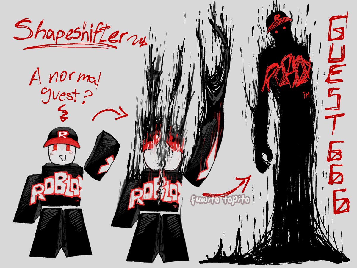 Fuwito_Topito's tweet photo. My version of Guest 666

It's a shapeshifter

#guest666 #sixer #robloxmyth #robloxartㅤ https://t.co/OxU1y8AOv4