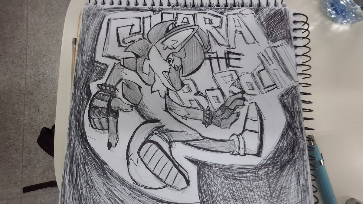 _Borochii's tweet photo. Sona but sonic style in math class https://t.co/ioTzNqEc7F