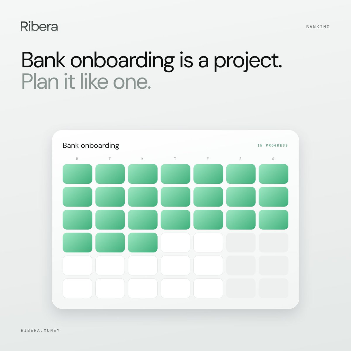 ribera_money's tweet photo. Opening a bank account shouldn't be the last line of your stablecoin business launch plan.

Preparing a bank onboarding? 

info@ribera.money https://t.co/8THTla0bIN
