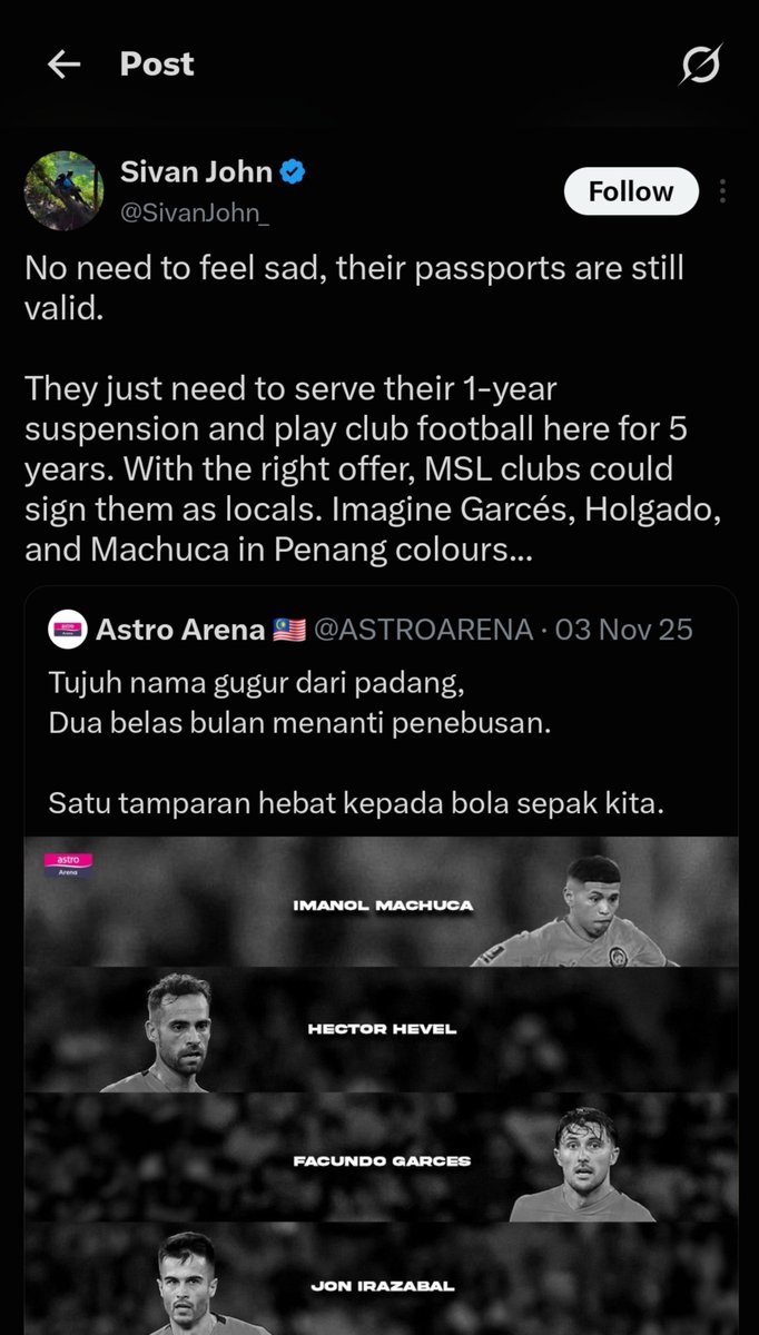 G_minton's tweet photo. No need to feel sad 🤣🤣🤣🤣🤣

Awokwokwok... ngejek term "heritage player" ternyata cuma mau mainin paspor dengan bikin dokumen palsu 🤣🤣🤣

Bagi Indonesia, heritage ini penting, roots itu penting. https://t.co/VbDWtXvPzf