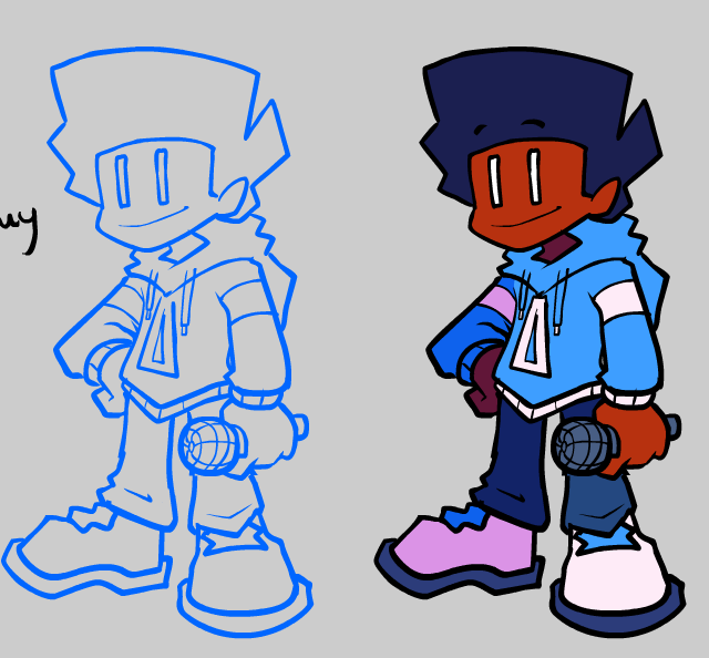 funkinwild's tweet photo. Quick concepts https://t.co/RmVLGRU2mf