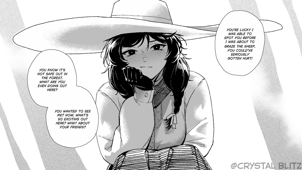 blitz_crystal's tweet photo. The Shepherd Girl Of The Village https://t.co/2W7ZVSgDze