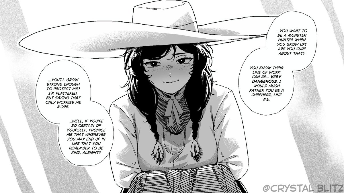 blitz_crystal's tweet photo. The Shepherd Girl Of The Village https://t.co/2W7ZVSgDze