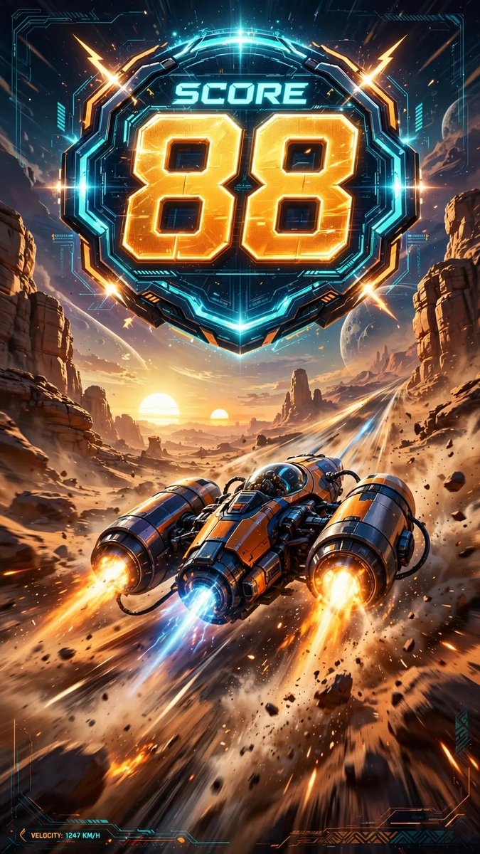 thesaiyan666's tweet photo. Salió hoy y está rompiendo todo: **Metacritic 88 en PS5** (86 Xbox, 84 PC), **OpenCritic 87 con 97% de recomendación** — el mejor juego de Star Wars desde KOTOR, lo llama "el mejor arcade de carreras de una generación".
#StarWars #GalacticRacer #Burnout #Metacritic #PS5 https://t.co/84zjeVsNKr