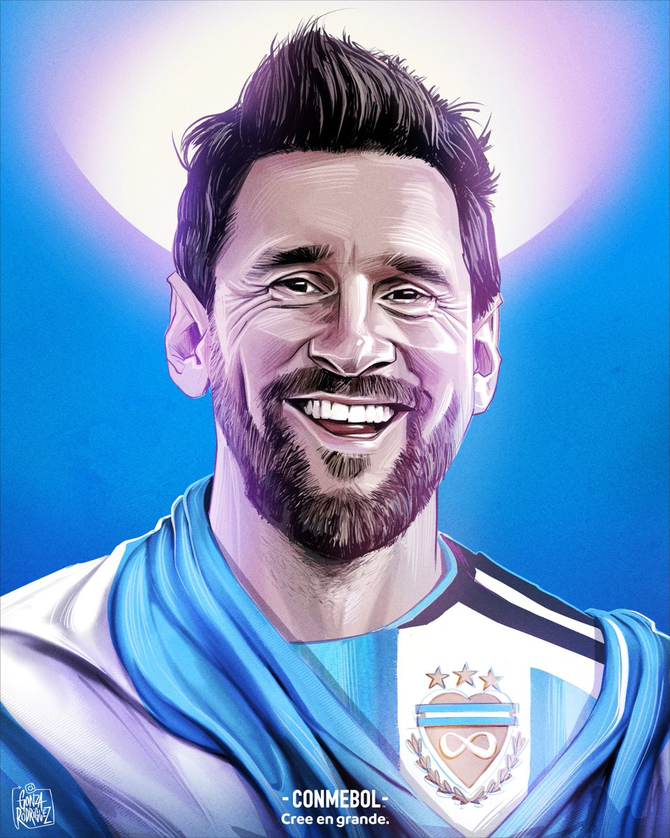 CONMEBOL's tweet photo. Simplemente #GraciasMessi 🥹🇦🇷 https://t.co/TOqKRVP2tY