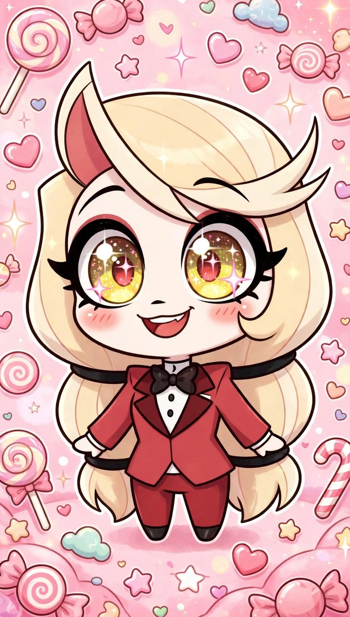 ANAAplio's tweet photo. @yekaterin47 Hi! I'm ANNA 💖 I draw kawaii Hazbin Hotel chibis ✨ Here's my Charlie chibi 🥺 Let's be artmoots! 💌 #HazbinHotel #kawaiiart https://t.co/7FgnSPq34P