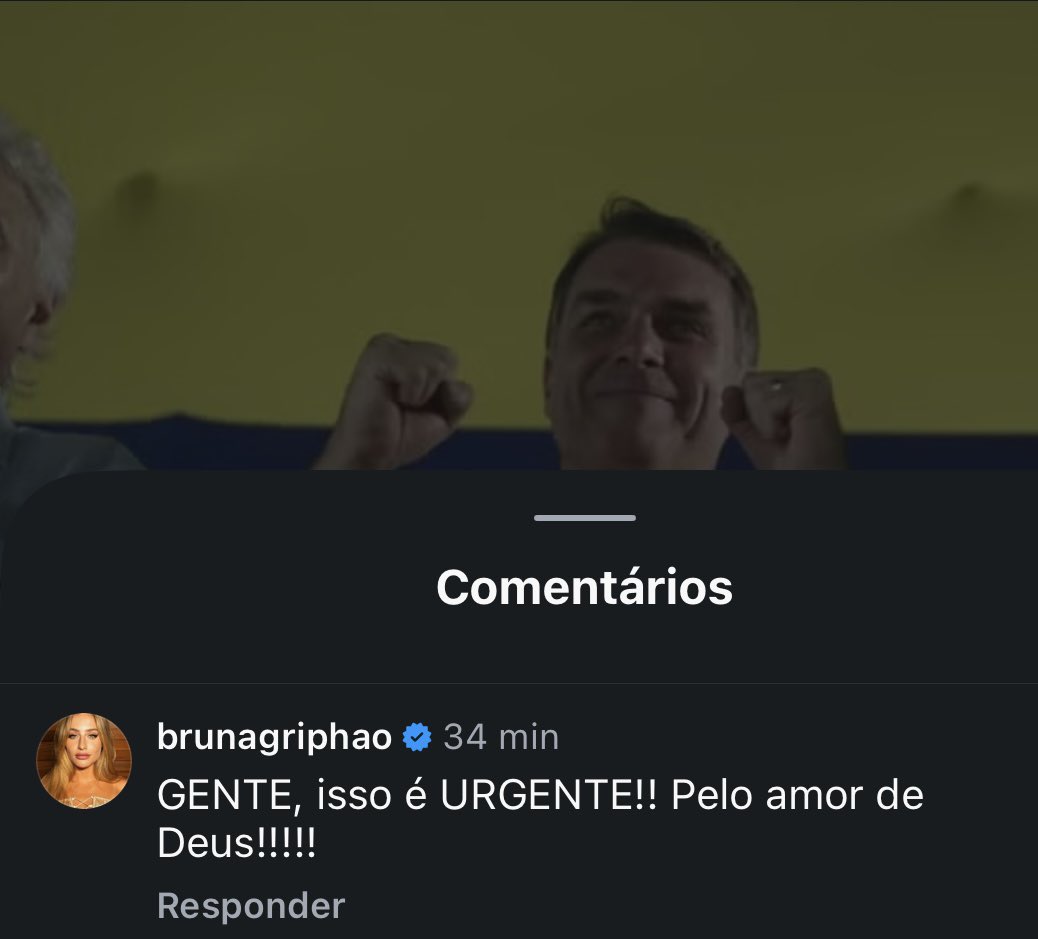 sccoments's tweet photo. Gente vms ser sinceros?! O povo omite muito essa querida da Bruna Griphao 
Pq ela é uma dessa classe artistica ai que menos tá se omitindo, todo post que vou ela tá comentando algo, tentando mudar voto… https://t.co/HL30dX20ql