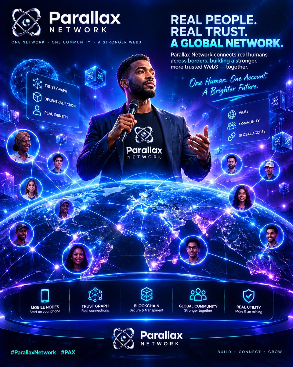 ETNnigeria's tweet photo. PARALLAX AMBASSADOR PROGRAM IS LIVE.
LEAD THE NO-KYC REVOLUTION! REPRESENT YOUR REGION, EARN DYNAMIC $PAX REWARDS, GET CORE TEAM ACCESS. ONLY 300 SPOTS MONTHLY.
JOIN & APPLY TODAY!
CODE: 673BE605
#ParallaxNetwork #PAX #AmbassadorProgram https://t.co/2JwIhXm8gy