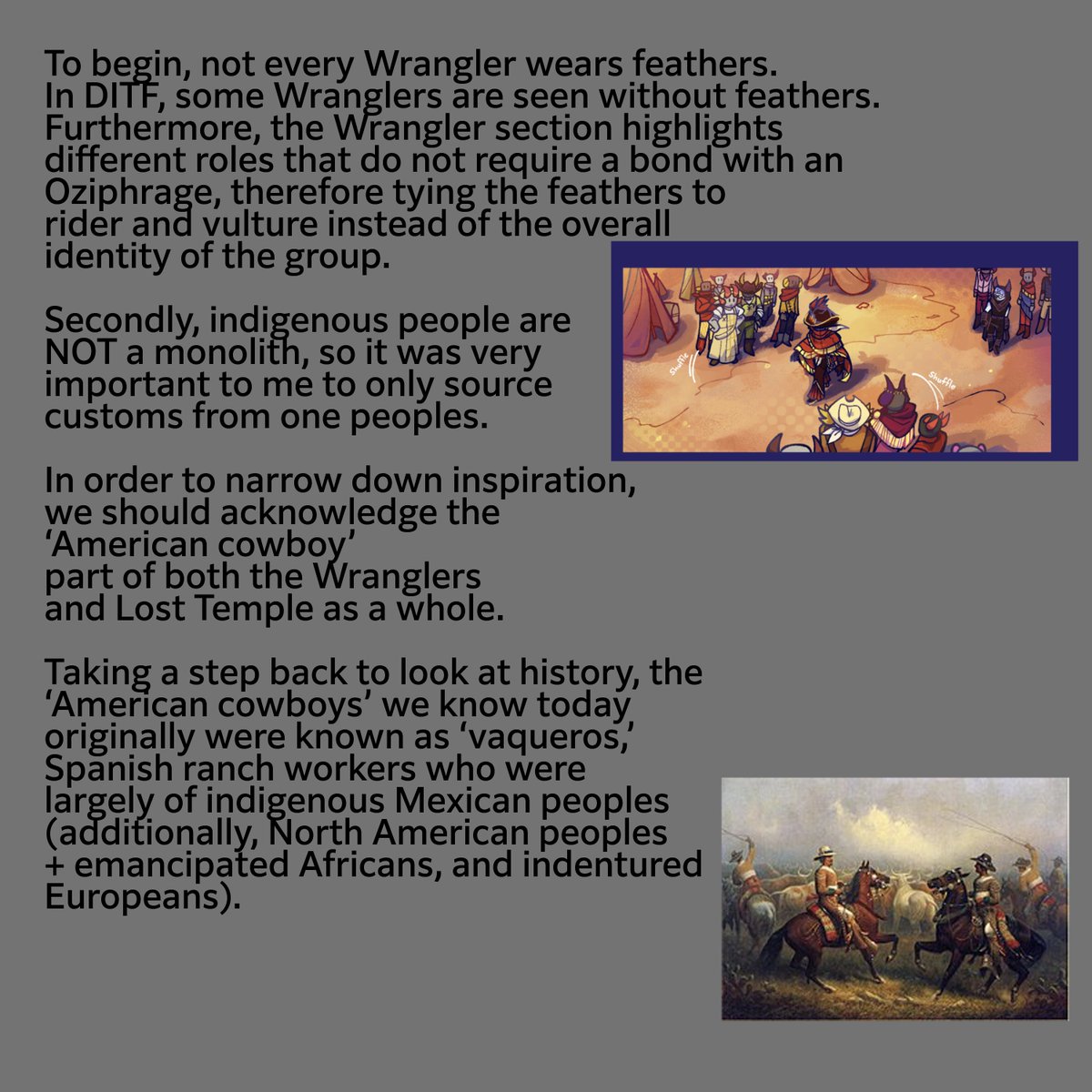 capsajcin's tweet photo. (🧵1/2) Regarding concerns on the Redcliff Wranglers' use of feathers / breakdown of their portrayal, from a Consultant https://t.co/2Jyzjbw43u