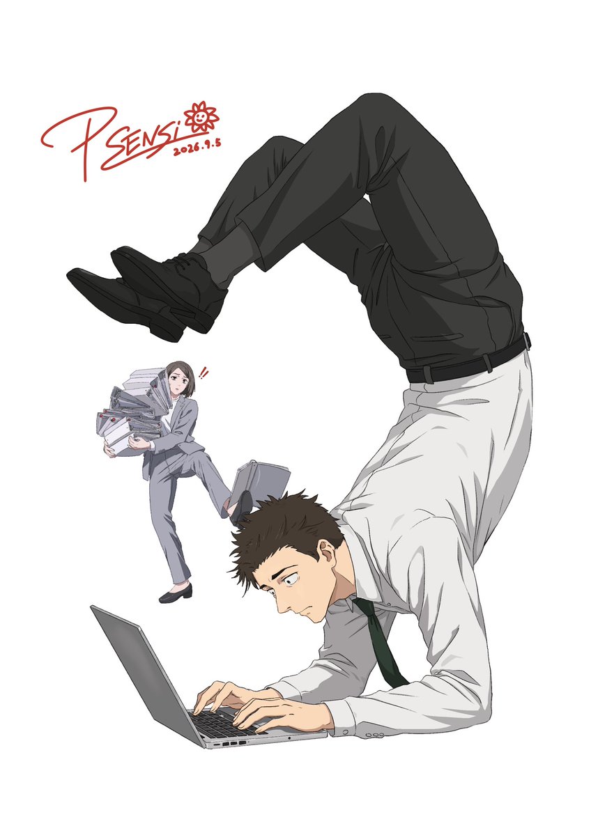 Psensii's tweet photo. 参考了非常抽象的动作～ https://t.co/XuDynOmr4y