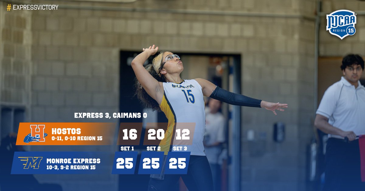 MonroeExpress's tweet photo. Another Region 15 win for Express Women's Volleyball! Monroe extends its winning streak to three matches.
#ExpressPride #ExpressVictory #AllAboard #GOEXPRESS @news12bx #DubExpress @nyamnews @bronxtimes https://t.co/KWlqlqYmHI