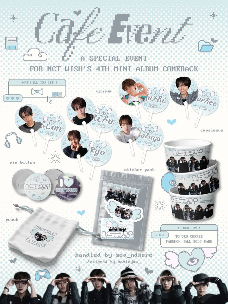 seannyushi_'s tweet photo. NCT WISH's 4th Mini Album 'I SPY' Comeback, Cafe Event!
📍Tomoro Coffee, Pakuwon Mall, Solo Baru
📅: October 12–18, 2026

Note : Goodies can be purchased with the PAKET DAILY DUO at Tomoro Coffee at no additional cost. 

#nctwish 
#nctwish_ispy https://t.co/u6sKR4C1mR
