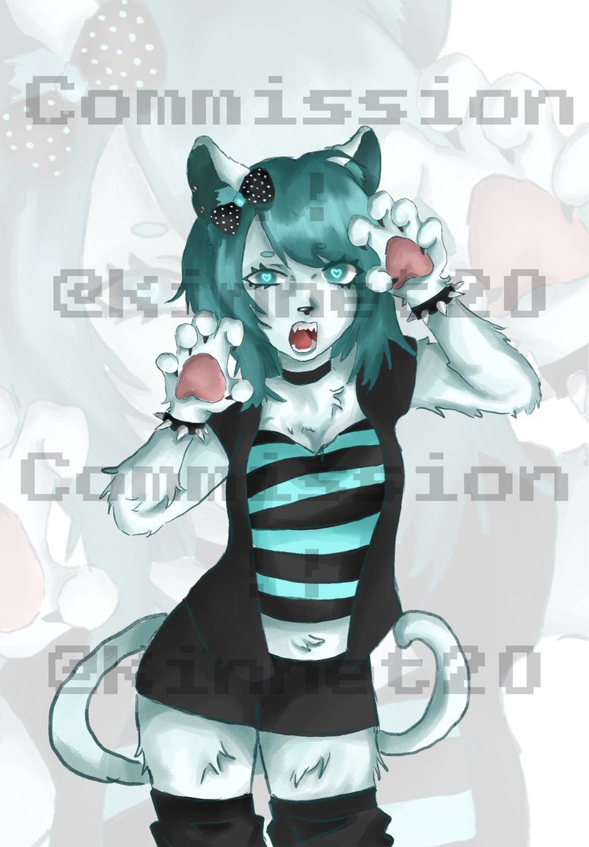 Kinnet20's tweet photo. $10 commissions open
I take payment before drawing
 Do-furry, kemonomimi, plus size, half robot, gas masked people
Don’t-full robots, very muscular men,nsfw, complex background
Dm for more info
#commissonopen https://t.co/5150evMaAl