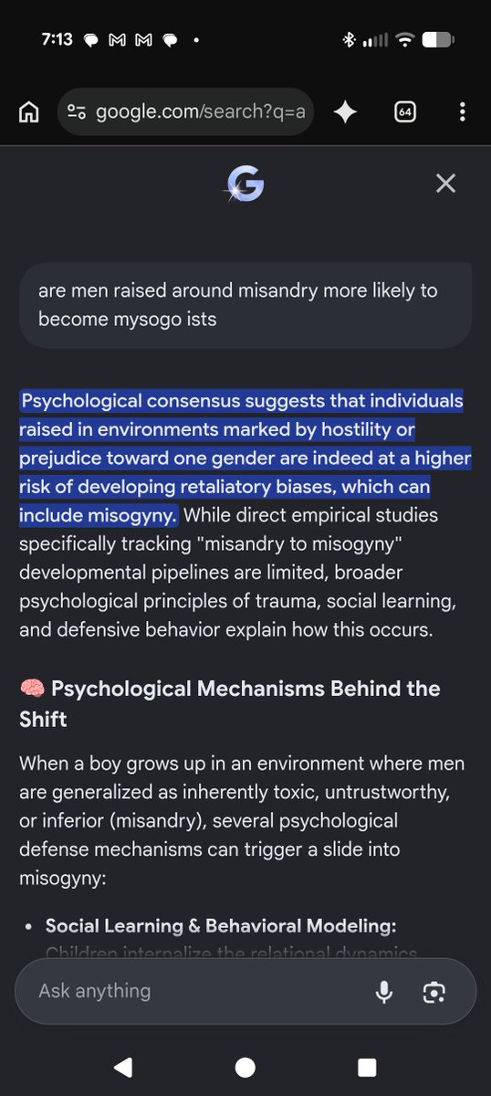 NewMajikMan's tweet photo. @Chuu_yiu @Jorse1033214 @tightestnunu You literally say you see men as the enemy which is objectively discrimination. Also as I've gone over being a misandrist directly causes more men to become mysogynists so you are in reality creating more mysogynists and are aiding in perpetrating mysogyny. https://t.co/DBnNFUVDQn