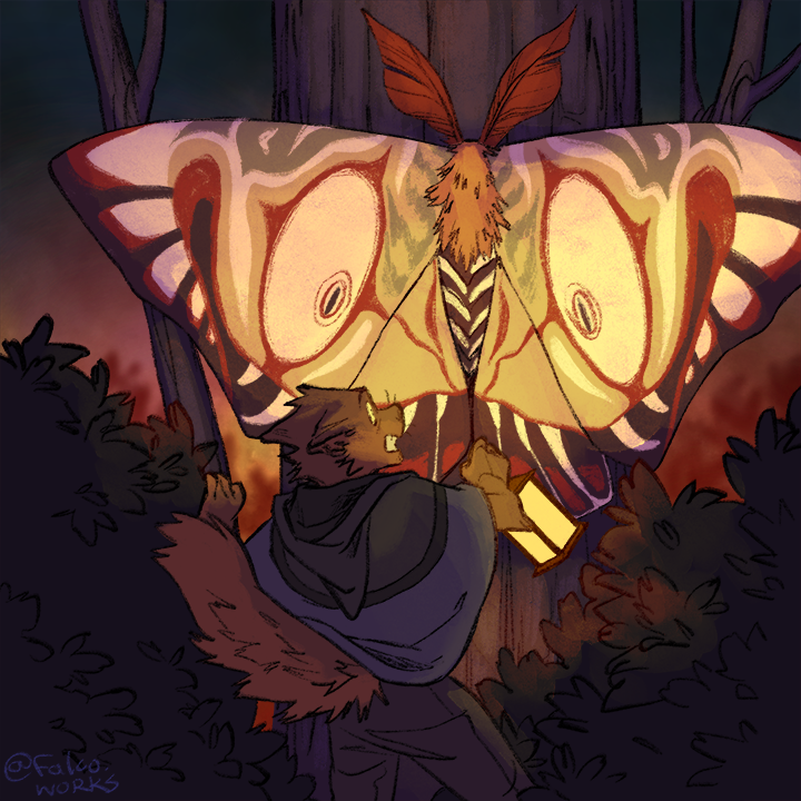 Falco_works's tweet photo. Day 5 -- Harlequin

Though physically harmless, harlequin moths had been known to startle hapless travelers into making poor decisions when encountered in the deep woods at night. https://t.co/wGWfSxC3DA