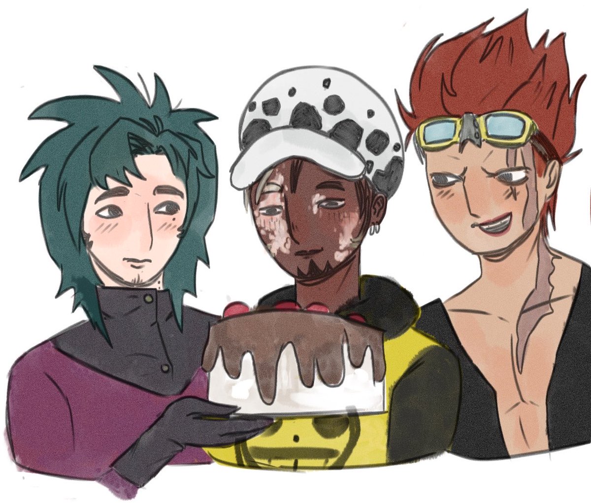 oksih_gamba's tweet photo. Day 6 - 2p variants 
Personality and colors swap 👀👀 that looks TERRIBLE lol
I did a normal version bcuz it’s law’s bday today, and he deserves a good version #yumetober #yumeart https://t.co/bcSqlIMpZX