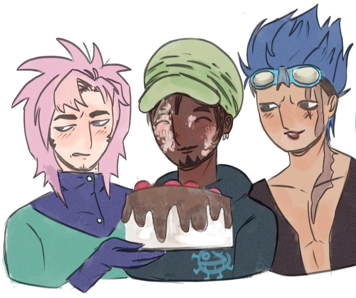oksih_gamba's tweet photo. Day 6 - 2p variants 
Personality and colors swap 👀👀 that looks TERRIBLE lol
I did a normal version bcuz it’s law’s bday today, and he deserves a good version #yumetober #yumeart https://t.co/bcSqlIMpZX