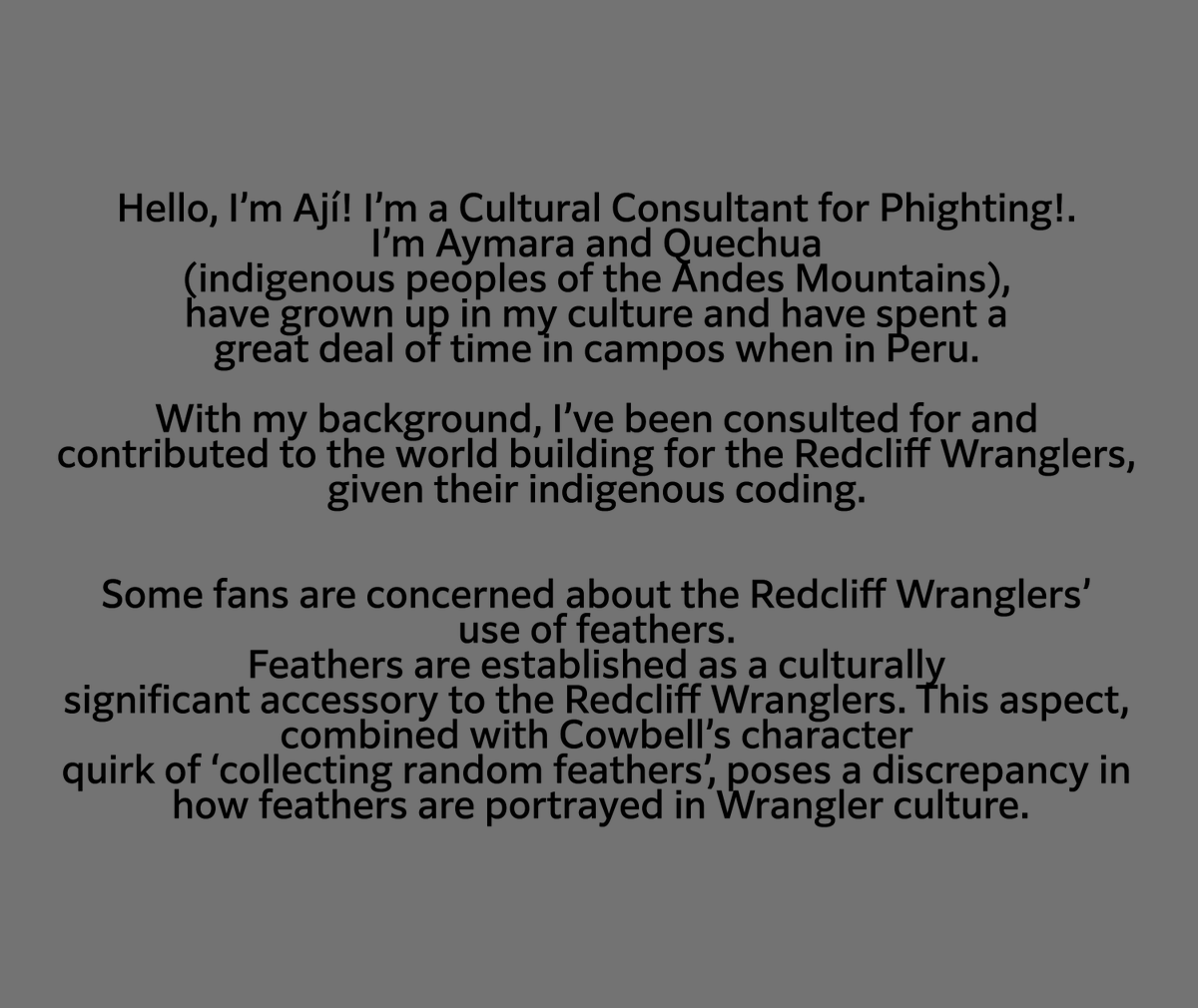 capsajcin's tweet photo. (🧵1/2) Regarding concerns on the Redcliff Wranglers' use of feathers / breakdown of their portrayal, from a Consultant https://t.co/2Jyzjbw43u