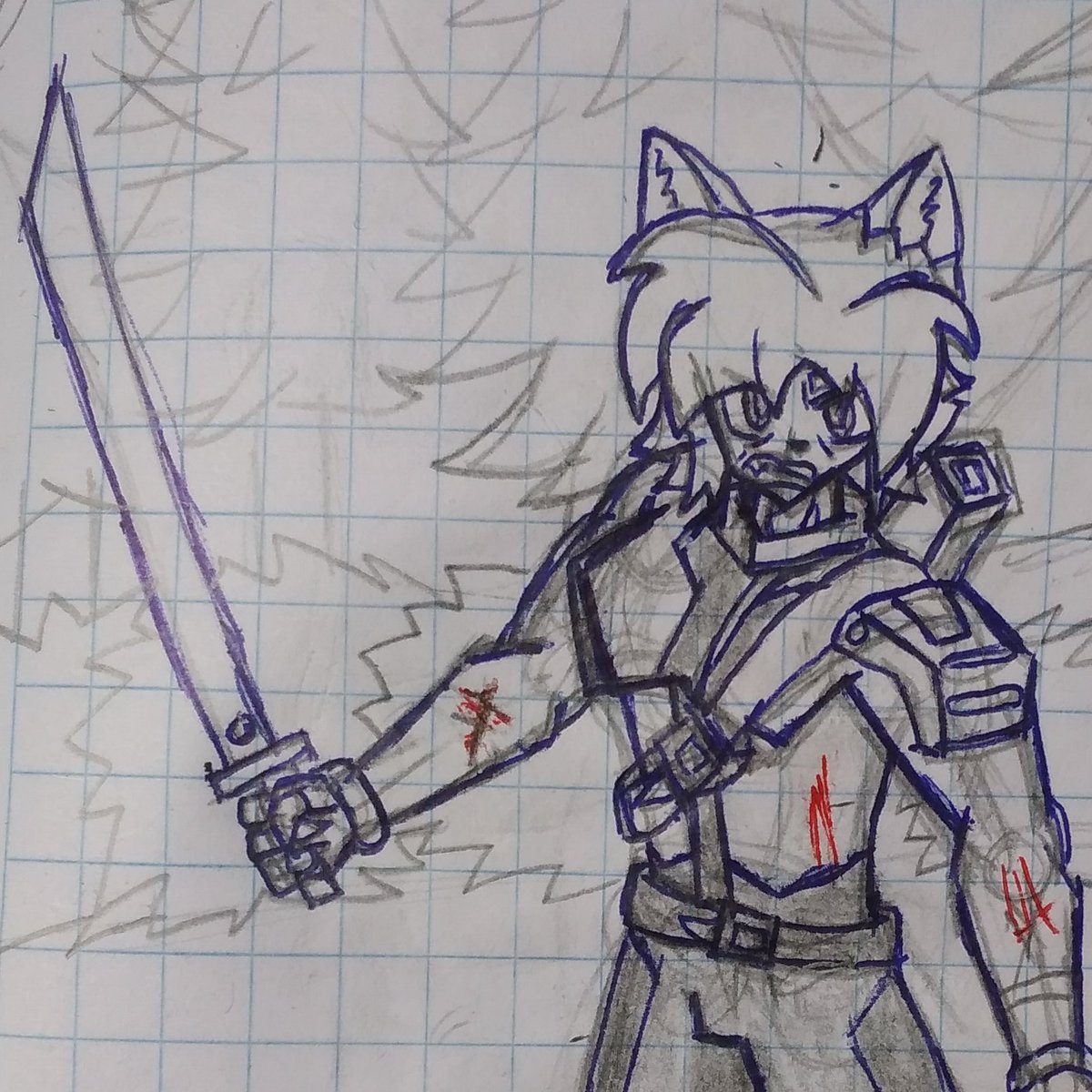 Webcat17173988's tweet photo. Will siendo acechado .
#fyp #beastbrickcity #furry #furrycat #forest #bosque #cat #furrycat #draw #art #weapons #furro #gatofurro #artmoots #ARTSHARE #ArtistOntwitter https://t.co/u5znBB8R9H
