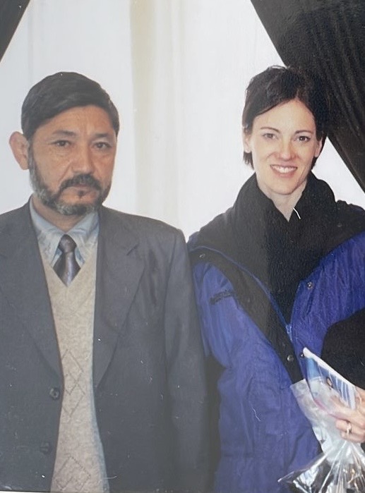 badgersix_alpha's tweet photo. In 2001, Mollah Sultani was Mike Spann’s primary Afghan contact. After Mike was killed that Nov., his widow, Shannon, met Mr Sultani. In 2022, we helped bring him and his family out of Afghanistan to safety. Last month, they stood together again at Ground Zero.
A promise kept. https://t.co/6PsVAT7xV0