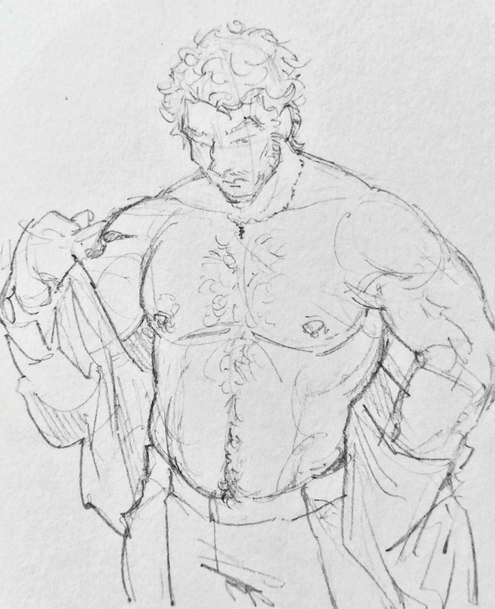 wingsseni's tweet photo. "hello i luv ur art -- any thoughts on dadbod hollonov!! or would u ever draw!! i love ur art sm!" -> haii tysm<33 take my humble offerings on this  https://t.co/SBIM4E1QRa https://t.co/lK2JqxFukT