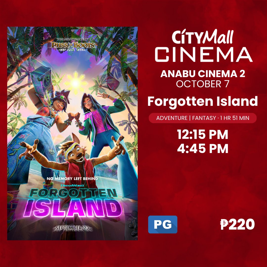 CityMallCinema_'s tweet photo. Happy Wednesday! 🎬 Fresh movies just landed—catch #TheOtherMommy NOW SHOWING! Plus, #ForgottenIsland and #AlwaysYoursNeverMine are still in cinemas.
Get your tickets today! 🍿🎟️
https://t.co/N9Ti6VHx2j
#CityMallPH #CityMallCinema https://t.co/dKWQf5vtab