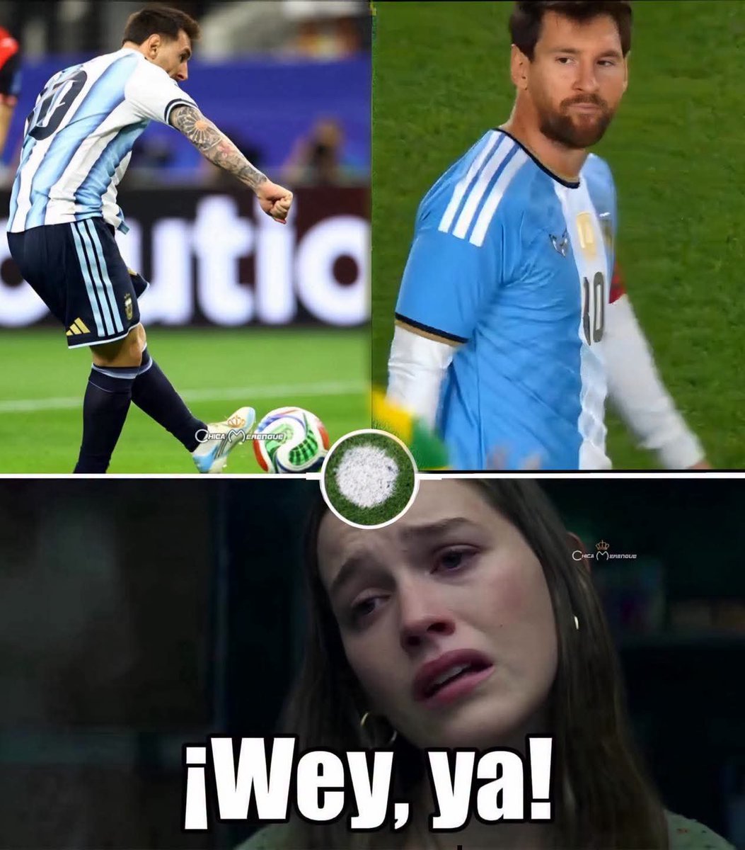FAN11Futbol's tweet photo. Ni en su RETIRO dejó los PENALTIS, Simplemente Lionel Messi 😭😭😭 https://t.co/wuBhwcPORE