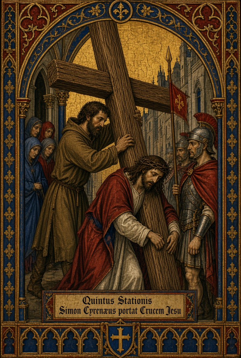 LordOfGordons's tweet photo. And he said to all: If any man will come after me, let him deny himself, and take up his cross daily, and follow me. https://t.co/4eLTK56hOf