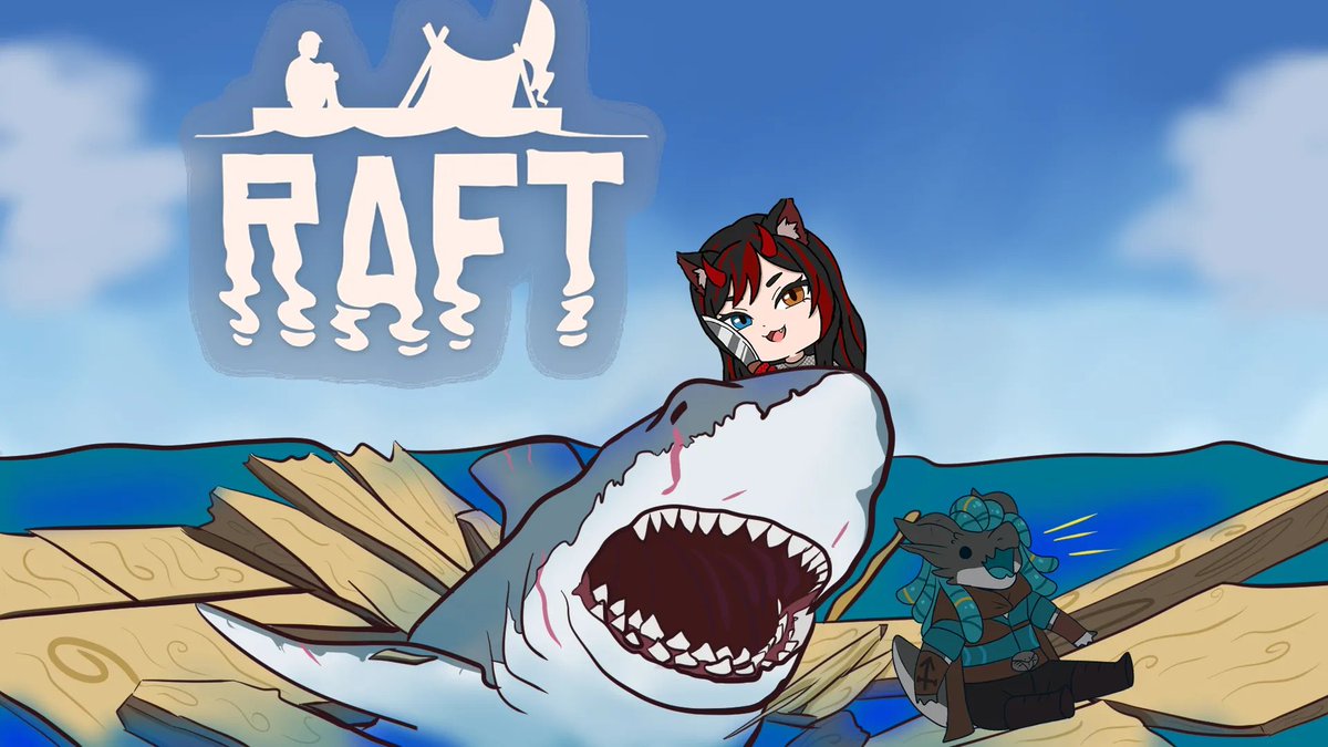 shirnoxaniik's tweet photo. Hoy llegamos al final? a donde nos llevarán las señales del radar? vengan a vernos jugar con  @MorkattyVT al   [RAFT] !!!!

En Twitch🟣->shirnoxaniiktograx y morkatty

#Vtubers #Vtuber #VtuberES #Stream #Twitch #Chill #Dragon #Gaming #Chating #letsplay #RAFT #Collab #ChupalaKast https://t.co/5ymC0j8zvb