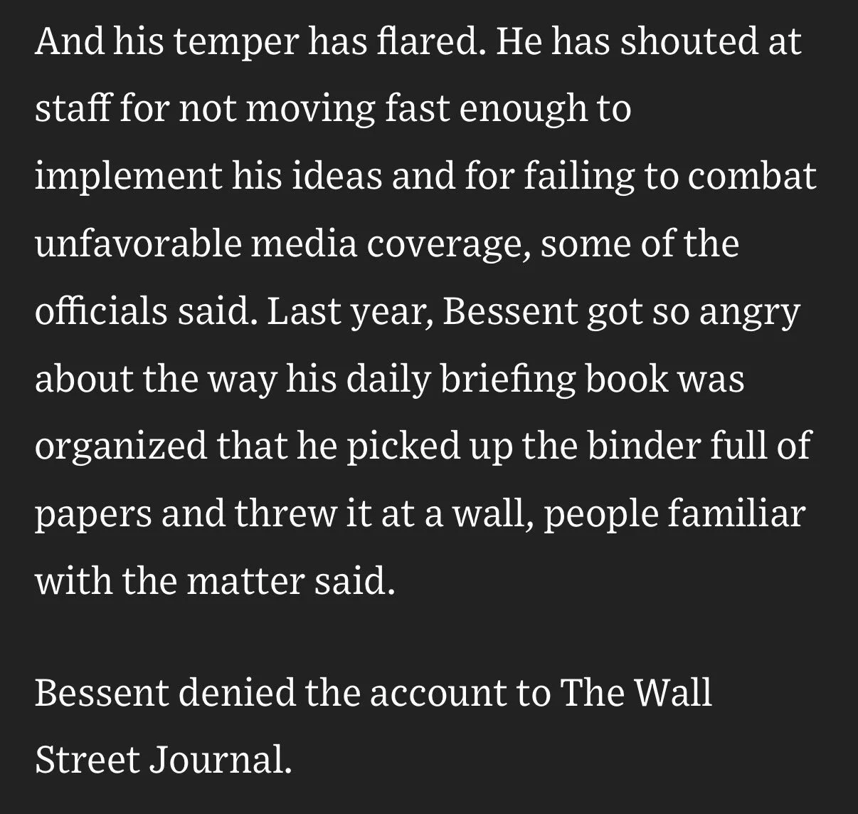 Philip Melanchthon Wegmann on X: "Scott Bessent became so angry last ...